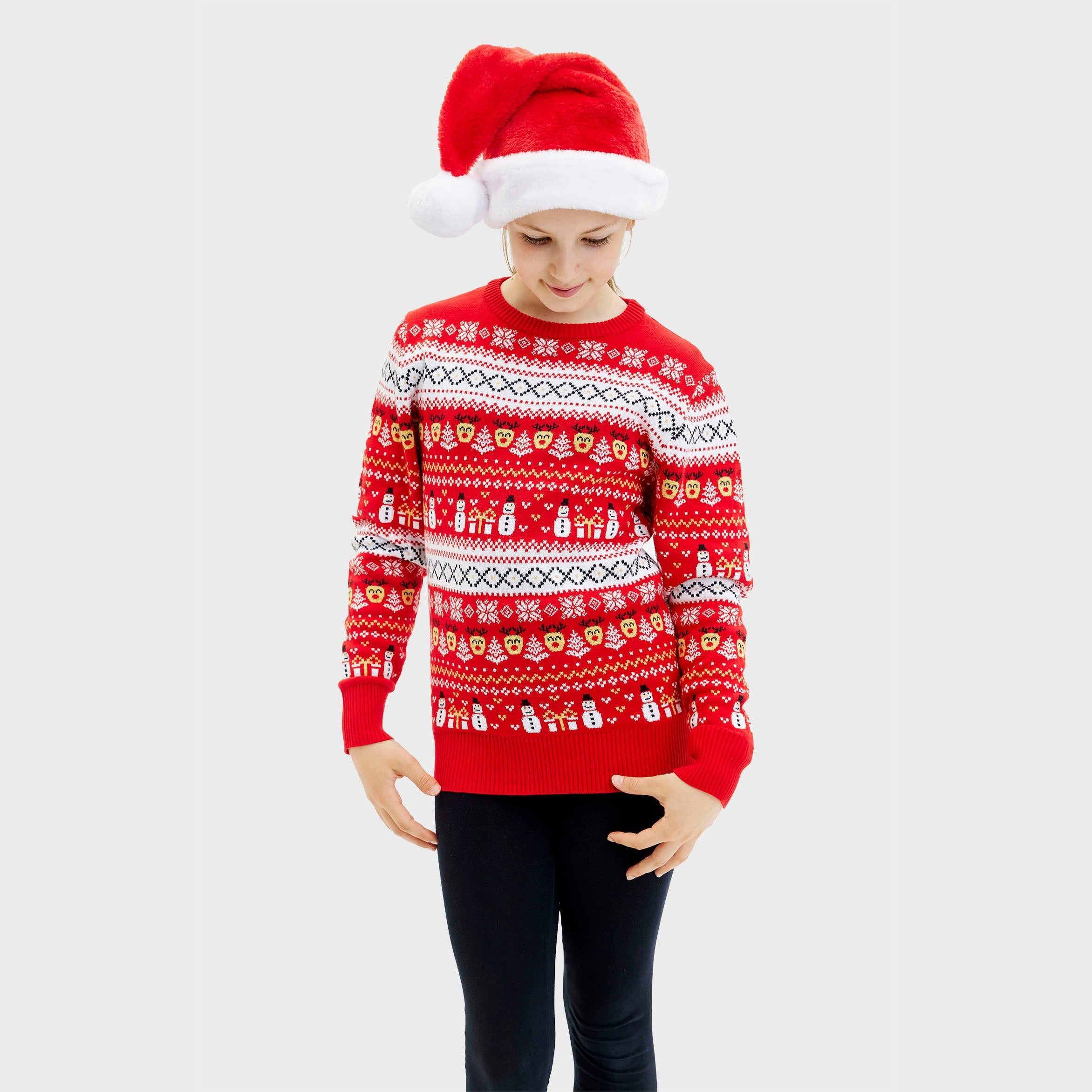 The Reinstyle Sweater Rot - Kinder.